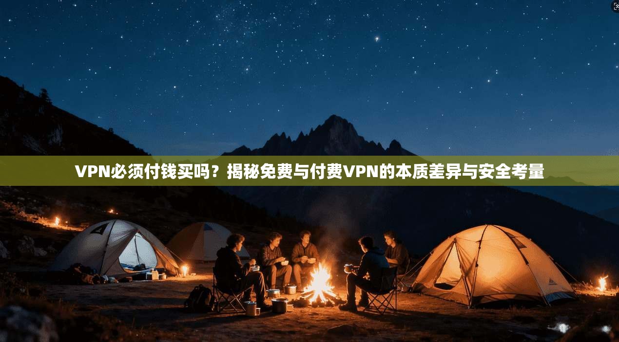 VPN必须付钱买吗？揭秘免费与付费VPN的本质差异与安全考量