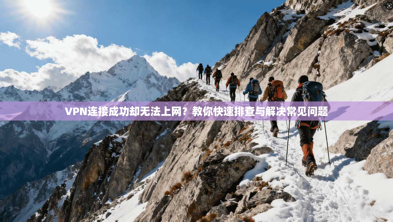 VPN连接成功却无法上网？教你快速排查与解决常见问题