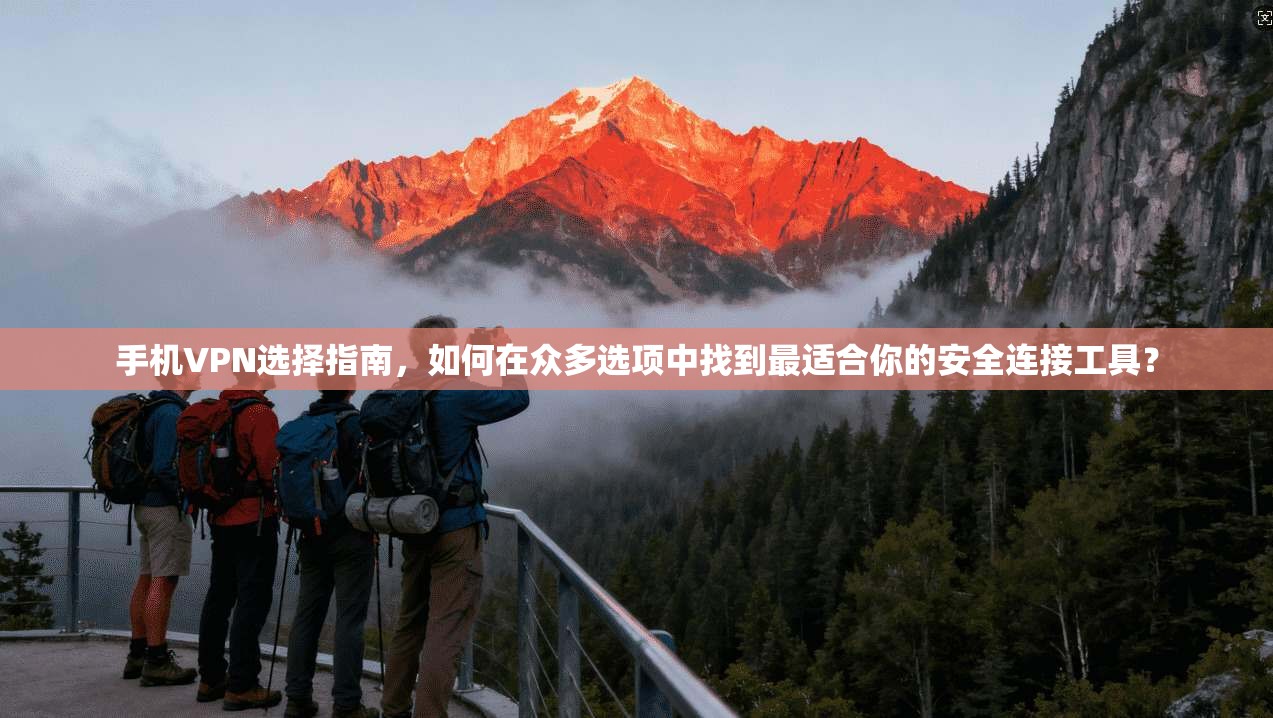 手机VPN选择指南，如何在众多选项中找到最适合你的安全连接工具？