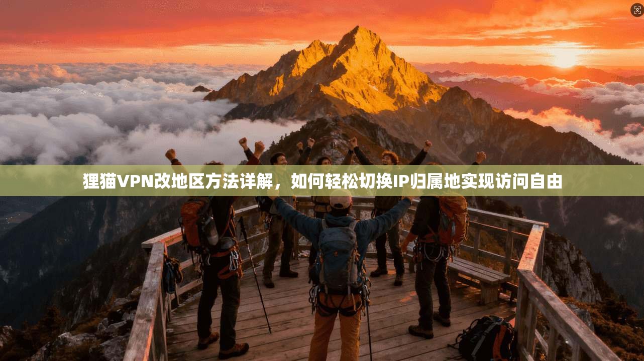 狸猫VPN改地区方法详解,如何轻松切换IP归属地实现访问自由