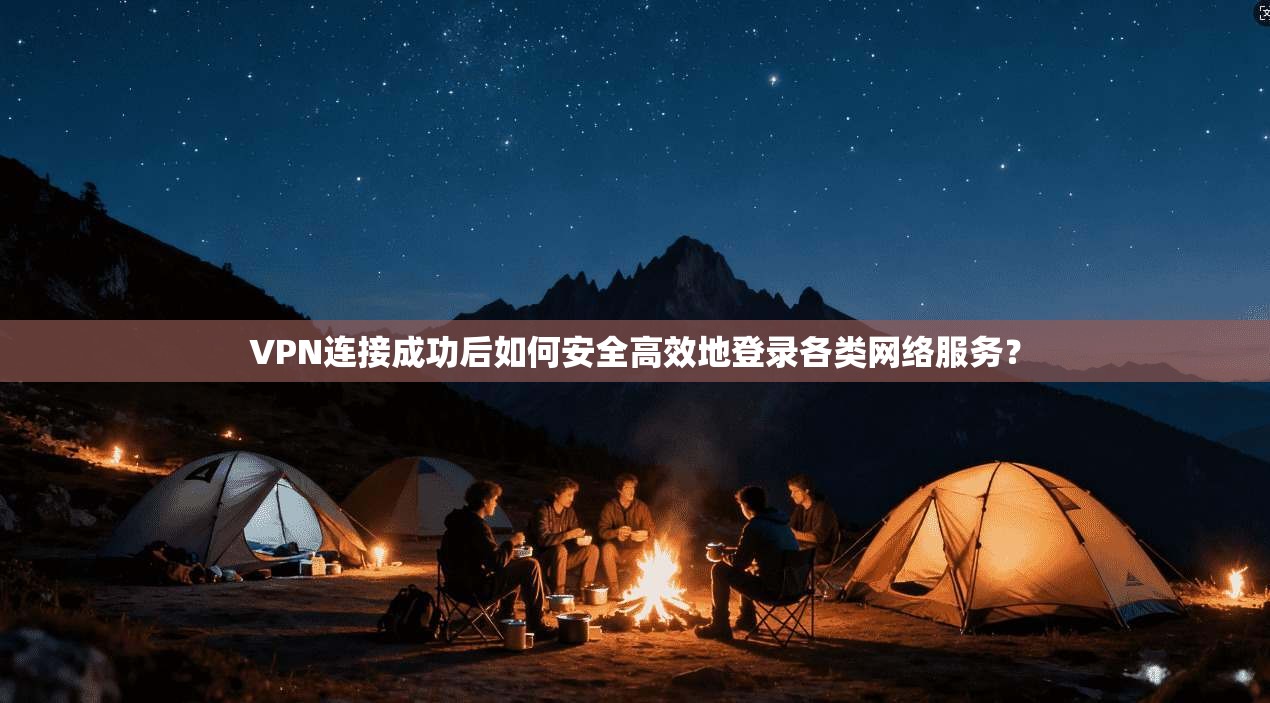 VPN连接成功后如何安全高效地登录各类网络服务？