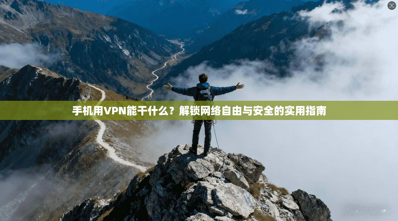 手机用VPN能干什么?解锁网络自由与安全的实用指南