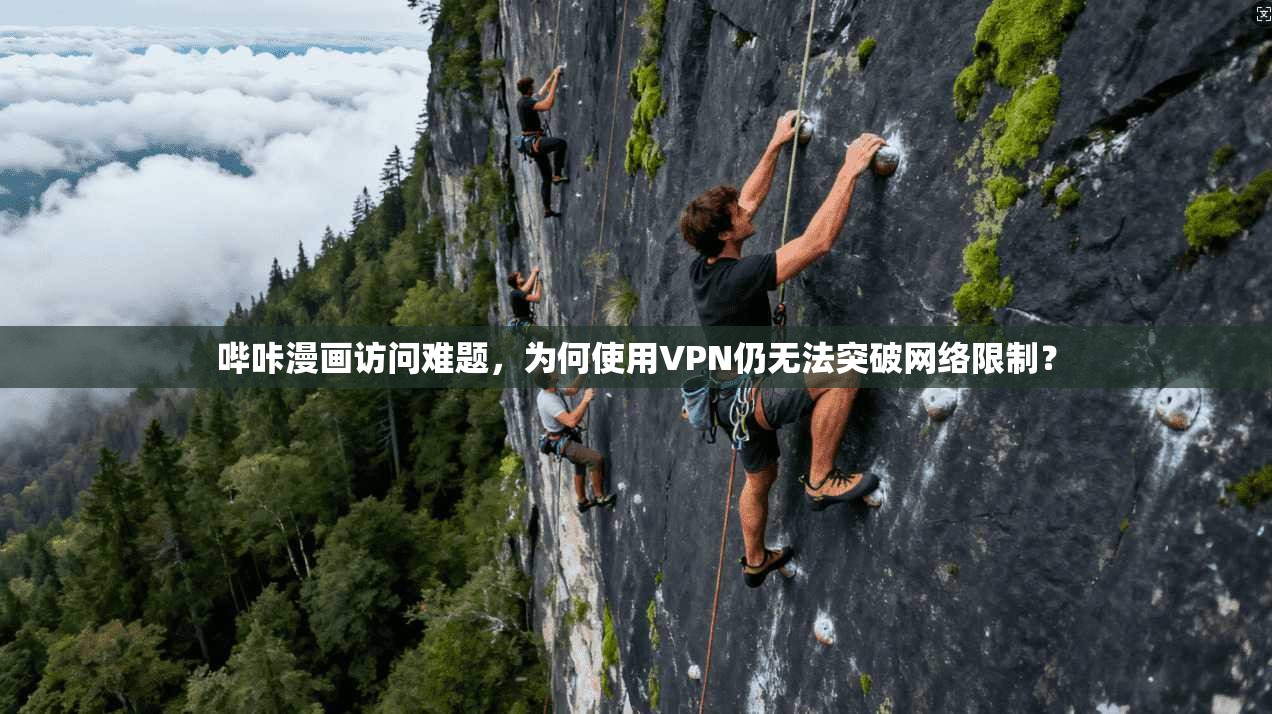 哔咔漫画访问难题,为何使用VPN仍无法突破网络限制?