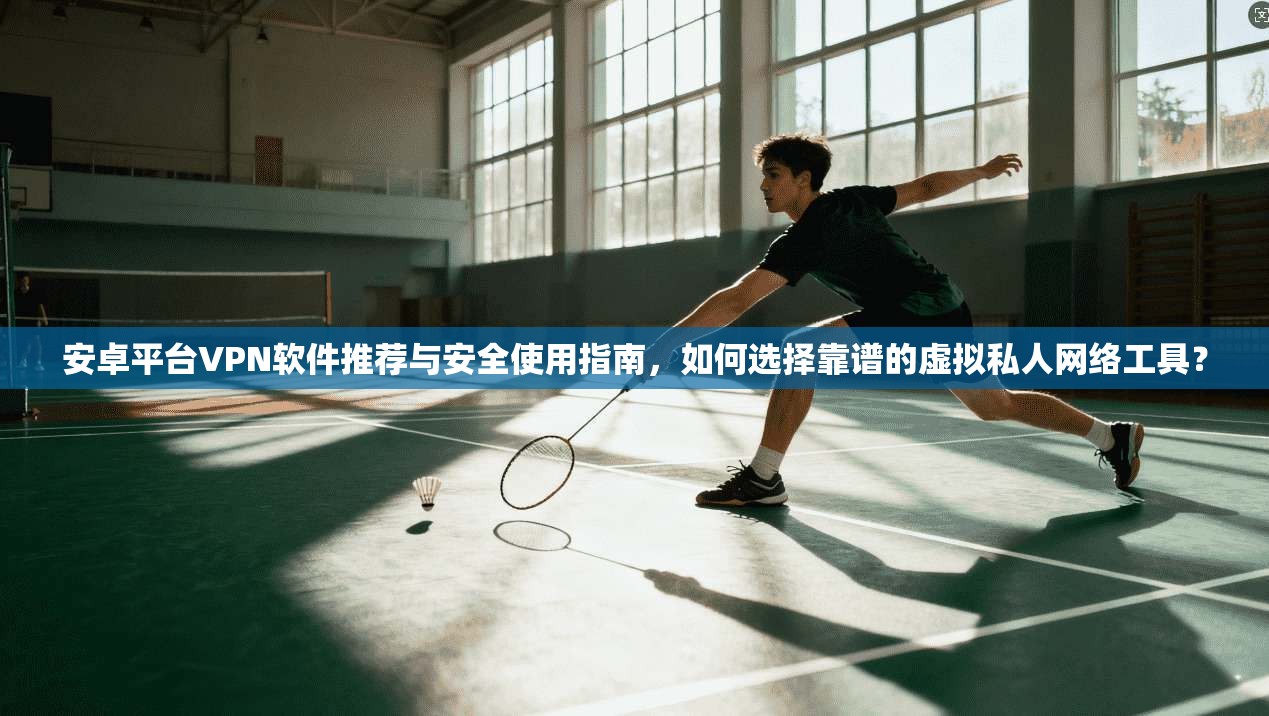 安卓平台VPN软件推荐与安全使用指南,如何选择靠谱的虚拟私人网络工具?