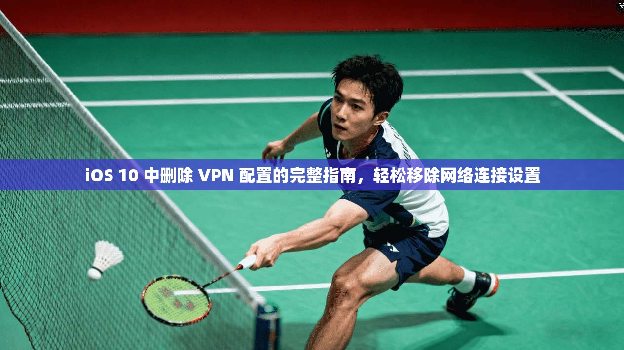 iOS 10 中删除 VPN 配置的完整指南,轻松移除网络连接设置