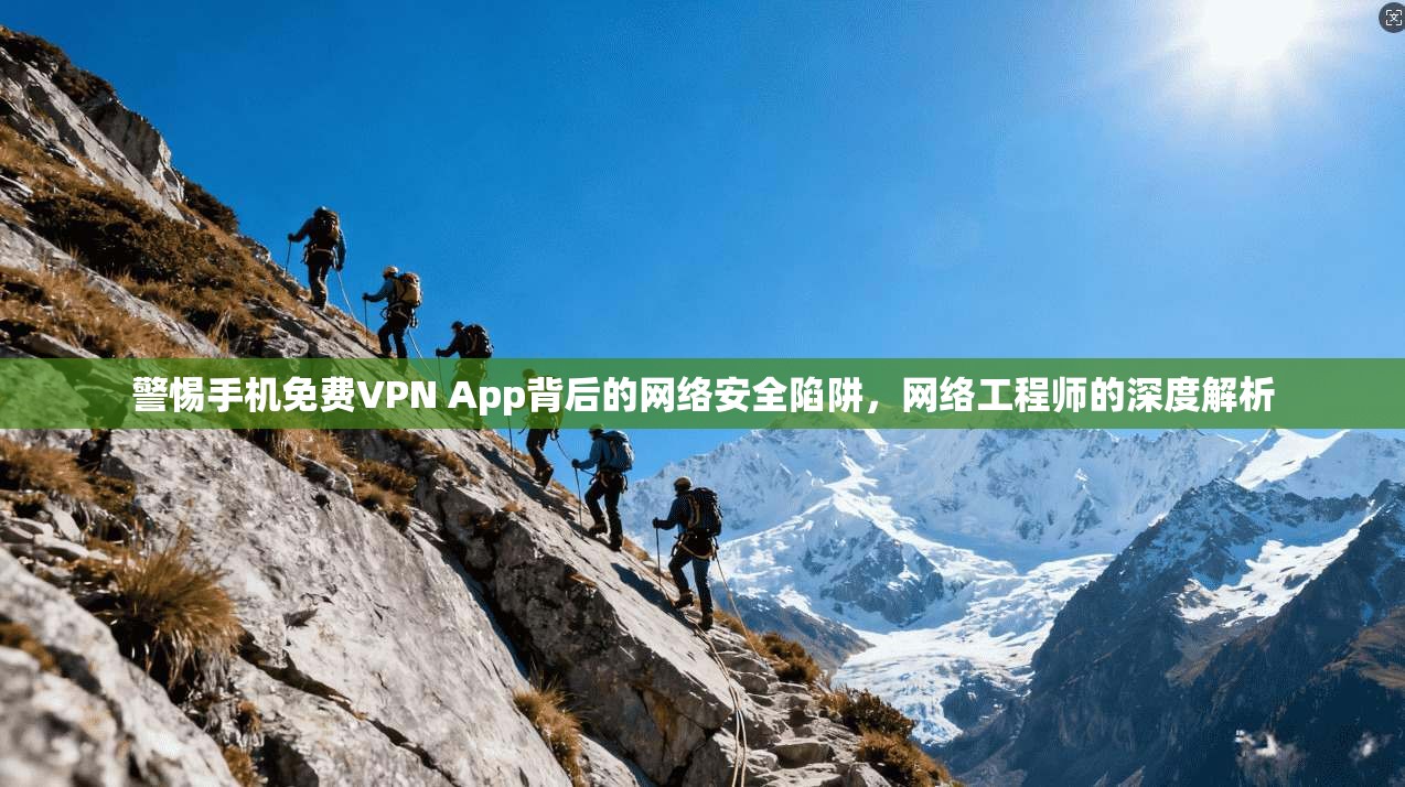 警惕手机免费VPN App背后的网络安全陷阱，网络工程师的深度解析