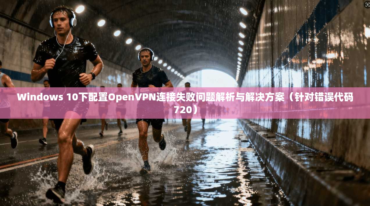 Windows 10下配置OpenVPN连接失败问题解析与解决方案（针对错误代码720）