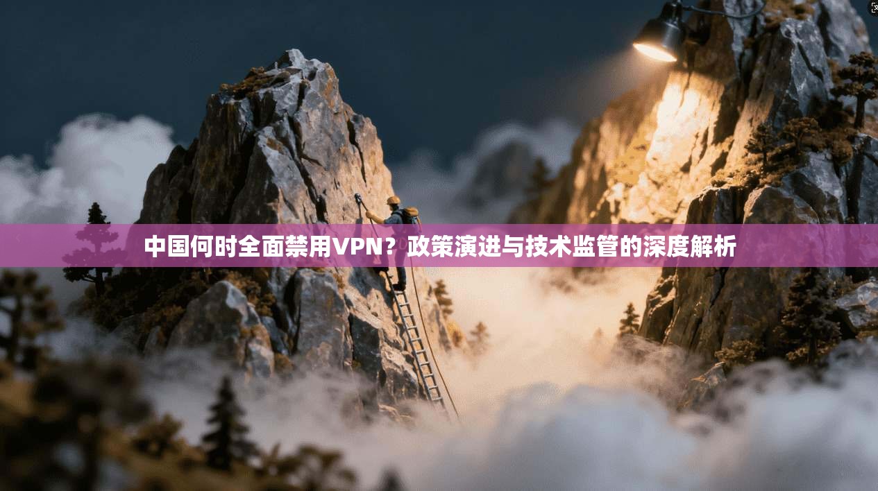 中国何时全面禁用VPN？政策演进与技术监管的深度解析